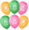Воздушные шары С ДР, Бабушка 12"пастель ВВ - Многошароff: товары для праздника и воздушные шары оптом