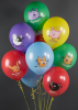 Воздушные шары Три кота, Играем вместе цв.рис асс. 12" пастель ВВ - Многошароff: товары для праздника и воздушные шары оптом