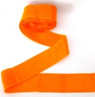 Лента 50мм*20м атласная оранжевая - Многошароff: товары для праздника и воздушные шары оптом