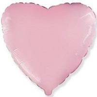 Мини фигура Сердце 9" Розовый, матовый FM - Многошароff: товары для праздника и воздушные шары оптом