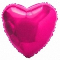 Мини фигура Сердце 9" Малиновый FM - Многошароff: товары для праздника и воздушные шары оптом