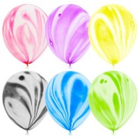Воздушные шары Агат 12" ассорти ДБ - Многошароff: товары для праздника и воздушные шары оптом