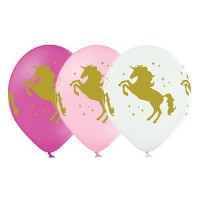 Воздушные шары Единорог с 4ст рис 14" пастель Belbal - Многошароff: товары для праздника и воздушные шары оптом