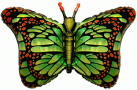 Фигура Королевская бабочка зеленая - Многошароff: товары для праздника и воздушные шары оптом