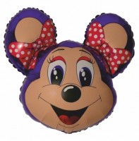 Мини фигура Лолли  Маус фиолетовая - Многошароff: товары для праздника и воздушные шары оптом