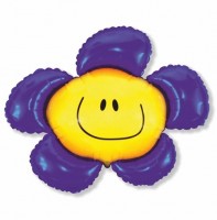 Фигура Цветок фиолетовый 901548 - Многошароff: товары для праздника и воздушные шары оптом