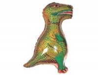 Фигура Динозавр зелёный 901547 - Многошароff: товары для праздника и воздушные шары оптом