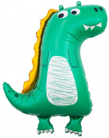 Фигура Динозаврик, зеленый Кит - Многошароff: товары для праздника и воздушные шары оптом