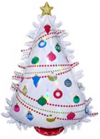 Фигура Елка нарядная переливы An - Многошароff: товары для праздника и воздушные шары оптом