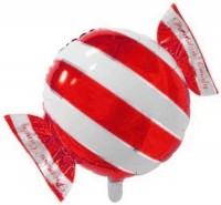 Фигура Конфета (красный) - Многошароff: товары для праздника и воздушные шары оптом