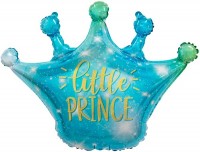 Фигура Корона Маленький принц (голубой) - Многошароff: товары для праздника и воздушные шары оптом