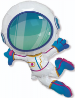 Фигура Космонавт в невесомости FM - Многошароff: товары для праздника и воздушные шары оптом