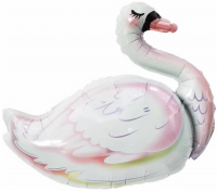 Фигура Лебедь К - Многошароff: товары для праздника и воздушные шары оптом