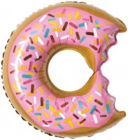 Фигура Пончик надкусанный - Многошароff: товары для праздника и воздушные шары оптом