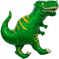 Мини фигура Тираннозавр, зеленый - Многошароff: товары для праздника и воздушные шары оптом