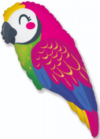 Мини фигура Яркий попугай FM - Многошароff: товары для праздника и воздушные шары оптом
