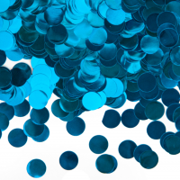 Конфетти Круг 1см*50гр голубой - Многошароff: товары для праздника и воздушные шары оптом