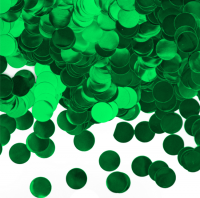 Конфетти Круг 1см*50гр зеленый - Многошароff: товары для праздника и воздушные шары оптом