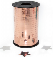 Лента 0,5*250м металл, Розовое золото - Многошароff: товары для праздника и воздушные шары оптом