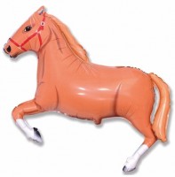 Мини фигура Лошадь коричневая 902625 - Многошароff: товары для праздника и воздушные шары оптом