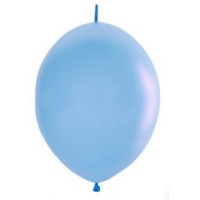 Шар 12" Линкинг декоратор SKY BLUE - Многошароff: товары для праздника и воздушные шары оптом
