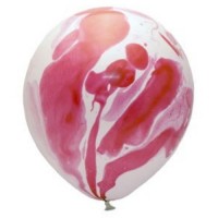 Воздушные шары Мрамор розовый 12" - Многошароff: товары для праздника и воздушные шары оптом