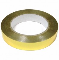 Лента подарочная 2см*50м метал золото - Многошароff: товары для праздника и воздушные шары оптом