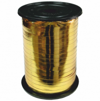 Лента подарочная 0,5см*250см метал золото - Многошароff: товары для праздника и воздушные шары оптом