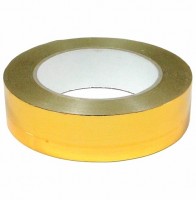 Лента подарочная 3см*50м метал золото - Многошароff: товары для праздника и воздушные шары оптом