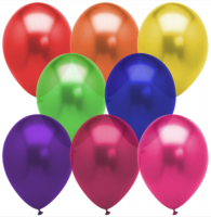 Воздушные шары 12" металлик ассорти ВВ - Многошароff: товары для праздника и воздушные шары оптом