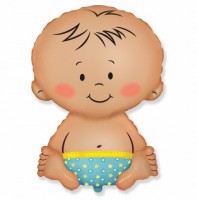 Мини фигура Малыш мальчик 902751 - Многошароff: товары для праздника и воздушные шары оптом