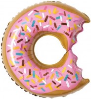 Мини фигура Пончик надкусанный - Многошароff: товары для праздника и воздушные шары оптом