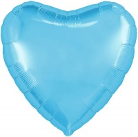 Мини фигура Сердце 9" голубой Ag - Многошароff: товары для праздника и воздушные шары оптом