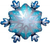 Мини фигура Снежинка 180672 - Многошароff: товары для праздника и воздушные шары оптом