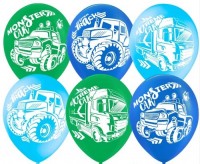 Воздушные шары Техника, Монстр Трак 12''паст ДБ - Многошароff: товары для праздника и воздушные шары оптом