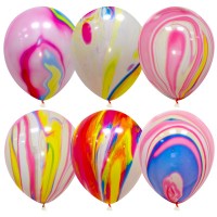 Воздушные шары Мрамор 12" ассорти ДБ - Многошароff: товары для праздника и воздушные шары оптом