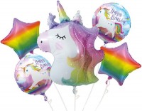 Набор шаров HB Единорог - Многошароff: товары для праздника и воздушные шары оптом