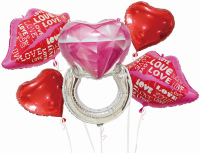 Набор шаров Признание в любви - Многошароff: товары для праздника и воздушные шары оптом