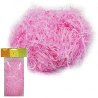 Наполнитель бумажный 100 гр розовый - Многошароff: товары для праздника и воздушные шары оптом