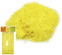 Наполнитель бумажный 100 гр желтый - Многошароff: товары для праздника и воздушные шары оптом