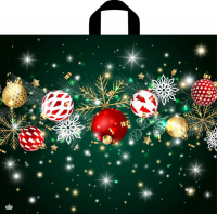 Пакет Новогоднее мерцание  - Многошароff: товары для праздника и воздушные шары оптом