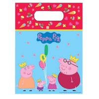 Пакет Свинка Пеппа малый - Многошароff: товары для праздника и воздушные шары оптом