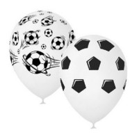 Воздушные шары Футбол с 5ст рис 12" пастель LO - Многошароff: товары для праздника и воздушные шары оптом