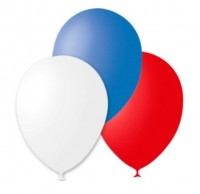 Воздушные шары Триколор 12" пастель 50 шт ДБ - Многошароff: товары для праздника и воздушные шары оптом