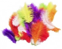 Перья разноцветные - Многошароff: товары для праздника и воздушные шары оптом