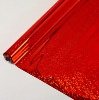 Пленка в рулоне Голограмма  70см красный - Многошароff: товары для праздника и воздушные шары оптом