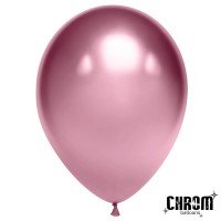 Воздушные шары Хром розовый 12" К - Многошароff: товары для праздника и воздушные шары оптом