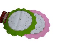 Салфетки для цветов d500 бело-розовая - Многошароff: товары для праздника и воздушные шары оптом