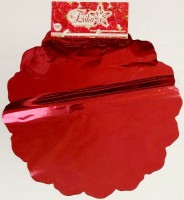 Салфетки для цветов d600 металл красный - Многошароff: товары для праздника и воздушные шары оптом