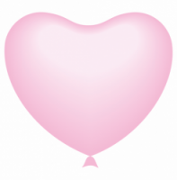 Шар Сердце 5" пастель розовое  Ит - Многошароff: товары для праздника и воздушные шары оптом